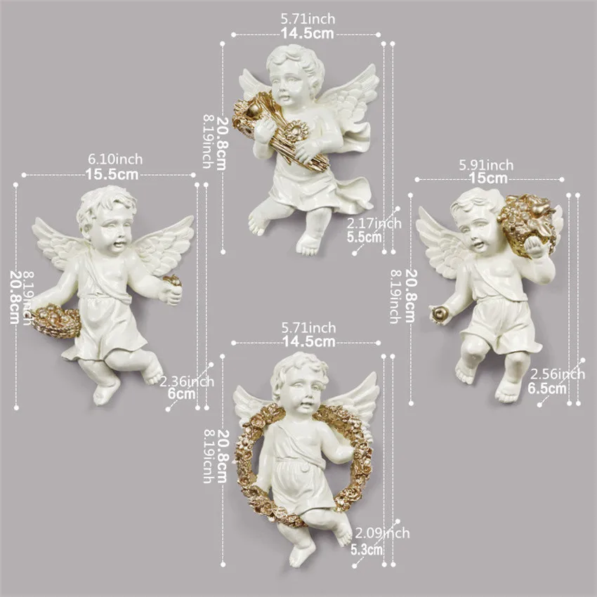 4-pcs-Resina-Home-Da-Parede-Pendurado-Anjo-Est-tuas-Estatueta-Europa-Tipo-de-Decora-o (2)