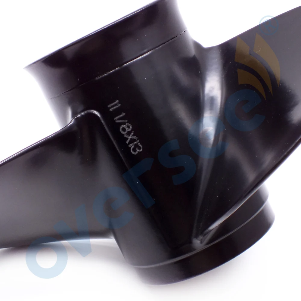 Aluminum Propeller 1311-111-13 Size 11 1/8X13 R For Mercury 30HP 40HP Outboard Motor Motor 11-1/8x13 48-855860A5