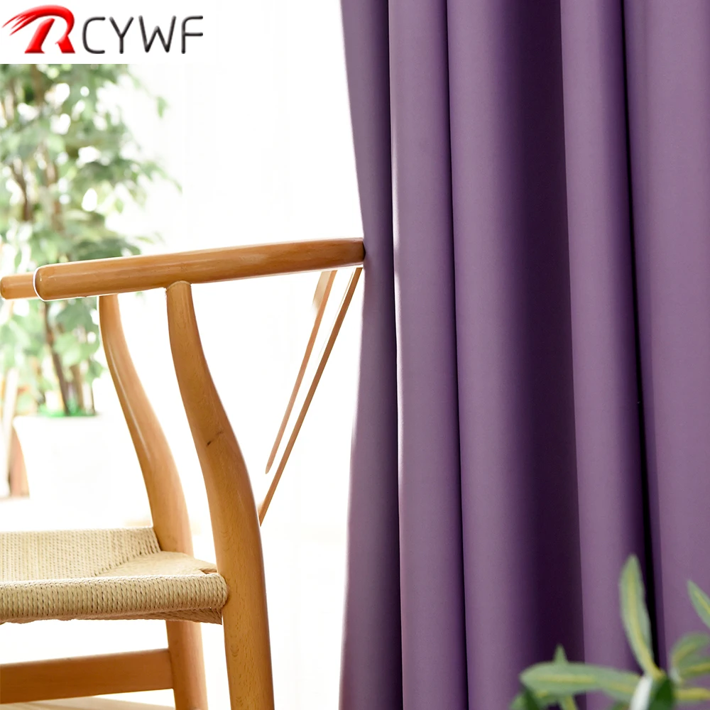 Cortinas opacas modernas para sala de estar rosa/verde/azul/púrpura dormitorio acabado cortinas para tratamiento de ventana Cortinas opacas modernas para sala de estar rosa/verde/azul/púrpura dormitorio acabado cortinas para tratamiento de ventana