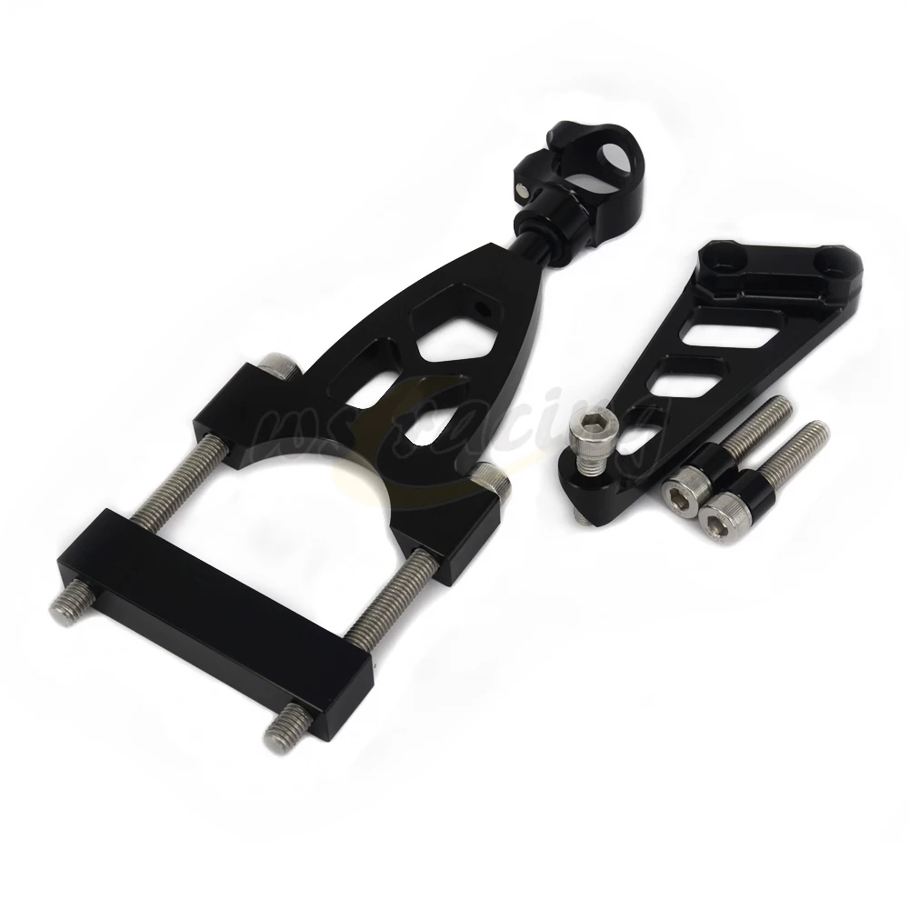 Motorcycle Steering Damper Stabilizer Holder Bracket Mounting For HONDA CB400 CB 400 VTEC 1999