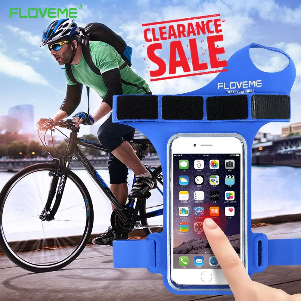 Чехол FLOVEME 4 7 5 дюймов для езды на велосипеде iPhone 6 6S Plus спортивная сумка спортзала