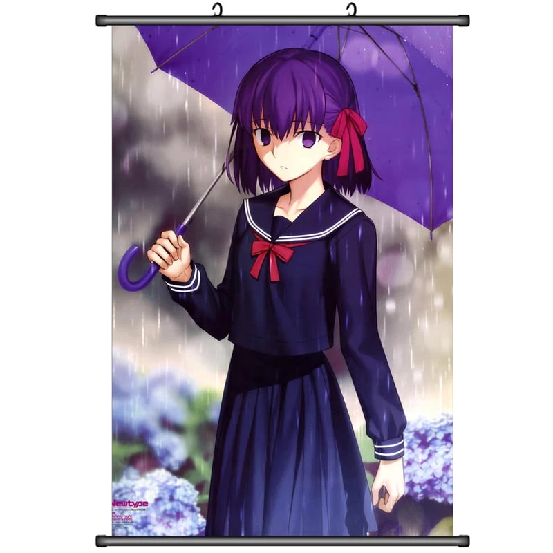 Japanese Anime Fate/stay night Fate/Grand Order Matou Sakura Home Decor  Wall Scroll Poster Decorative Picture|Vẽ Tranh & Thư Pháp| - AliExpress