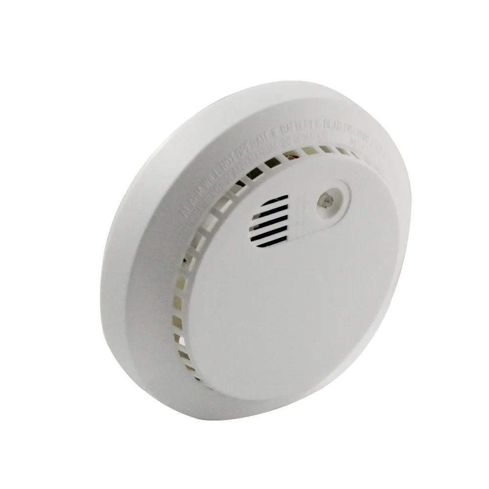 DZX Беспроводной дым/пожарный детектор дыма для Сенсорная панель клавиатуры Wi-Fi GSM домашняя охранная Системы с батареей