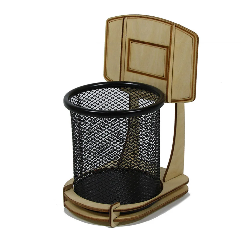 1Piece DIY Office Basketball Stand Pen Holder Pencil Holder Table