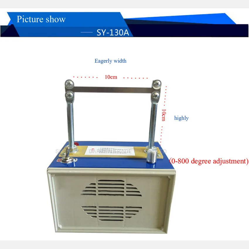 1 шт. SY-130A машина для резки с жадно расплава ленты резки, жадно машина с поворотом регулировки температуры