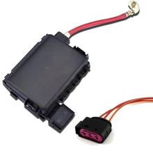 2 шт. коробка предохранителей с кабелем и крышкой для VW Jetta VW Bora VW Golf MK4 Octavia Seat Leon Toledo TUKE OEM 1J0937617D 1J0937773