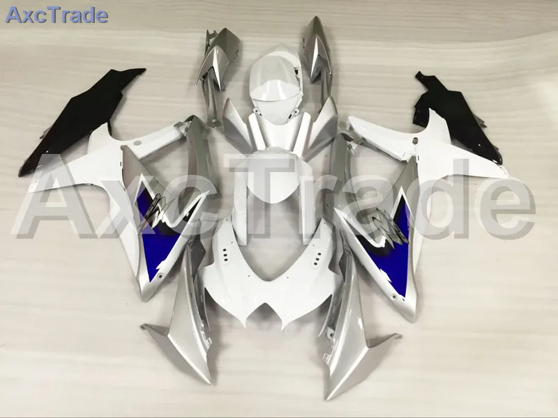 

Motorcycle Fairings For Suzuki GSXR GSX-R 600 750 GSXR600 GSXR750 2008 2009 2010 K8 ABS Plastic Injection Fairing Bodywok White
