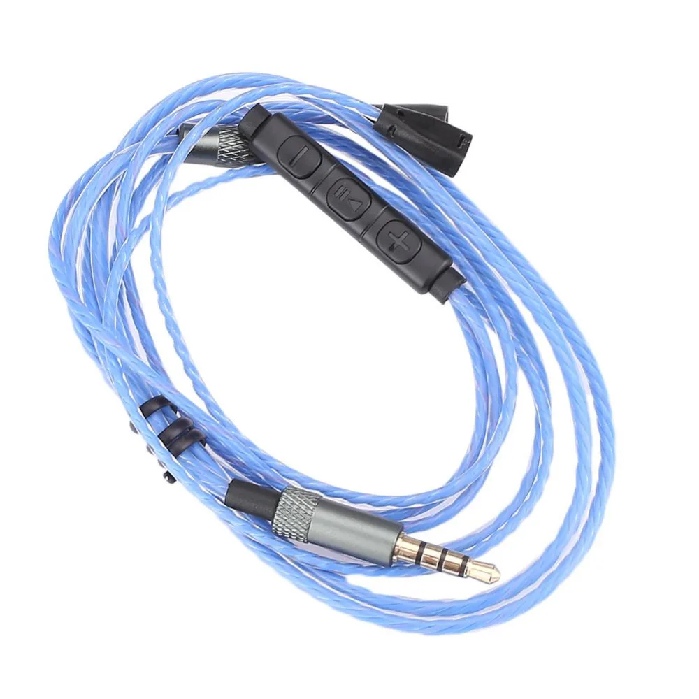 1.2M PVC Oxygen Free Copper Headphone Cable With Mic -in ...