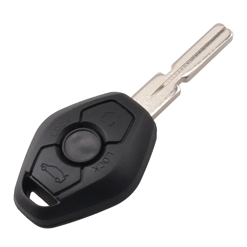 3 кнопки EWS Алмазный дистанционный ключ для BMW E38 E39 E46 433 MHZ/315 MHZ HU58 Blade с чипом PCF7935|key