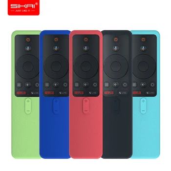 

SIKAI Silicone Remote Control Case For Xiaomi mi Box s Remote Controller Case For Xiaomi Soft New Plain Remote Control Protector