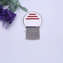 100 шт. Терминатор NIT и вшей гребень удаляет вшей и гнид от волос Нержавеющая сталь прочный Дизайн в Best вшей гребень доступны