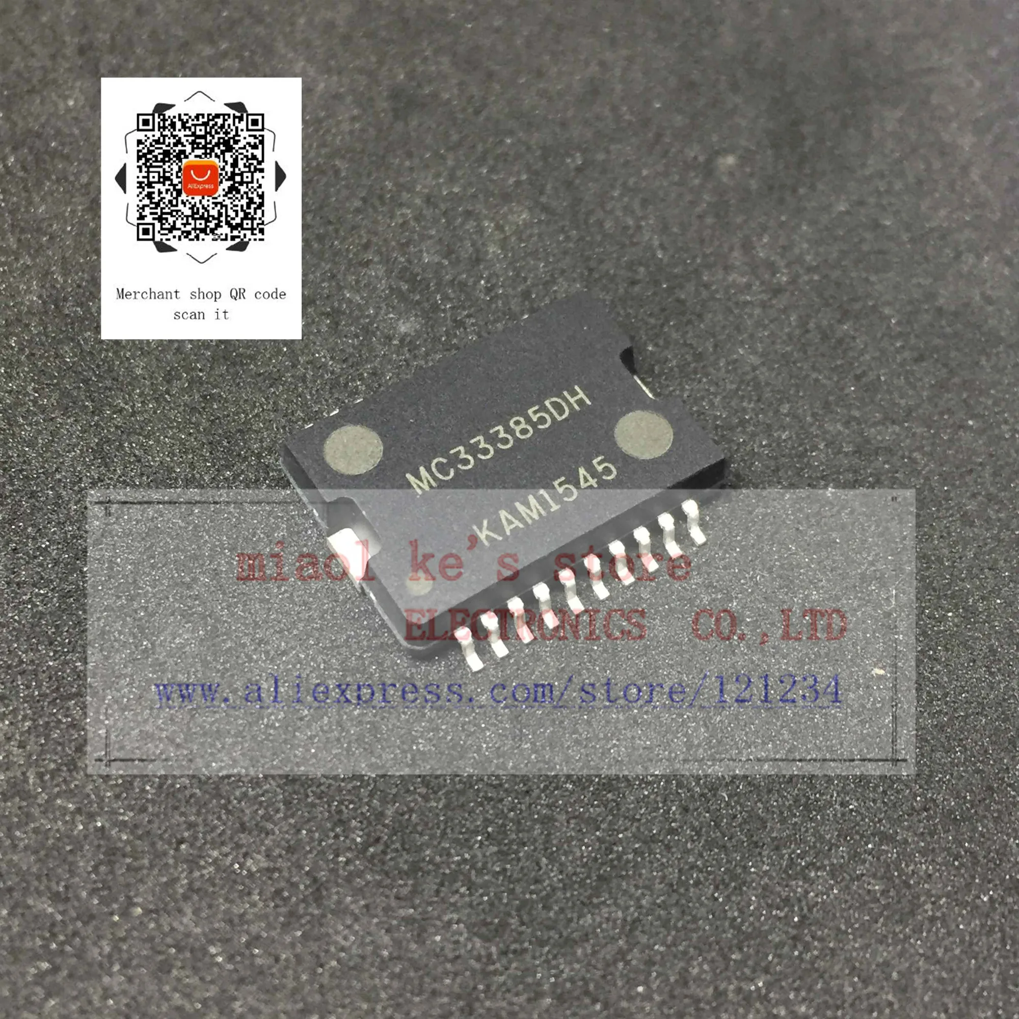 

100%NEW original; MC33385DHR2 MC33385DH MC33385 [ 2A . 250 milliohms ] - IC SWITCH QUAD L-SIDE 20-HSOP