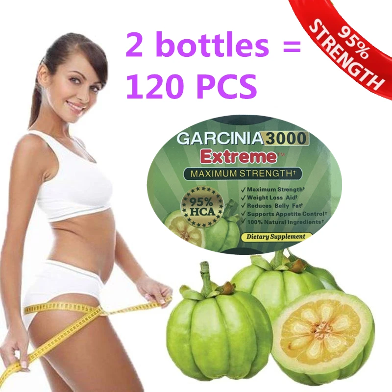2 bottles 120 pcs Pure garcinia cambogia extracts font b weight b font font b loss
