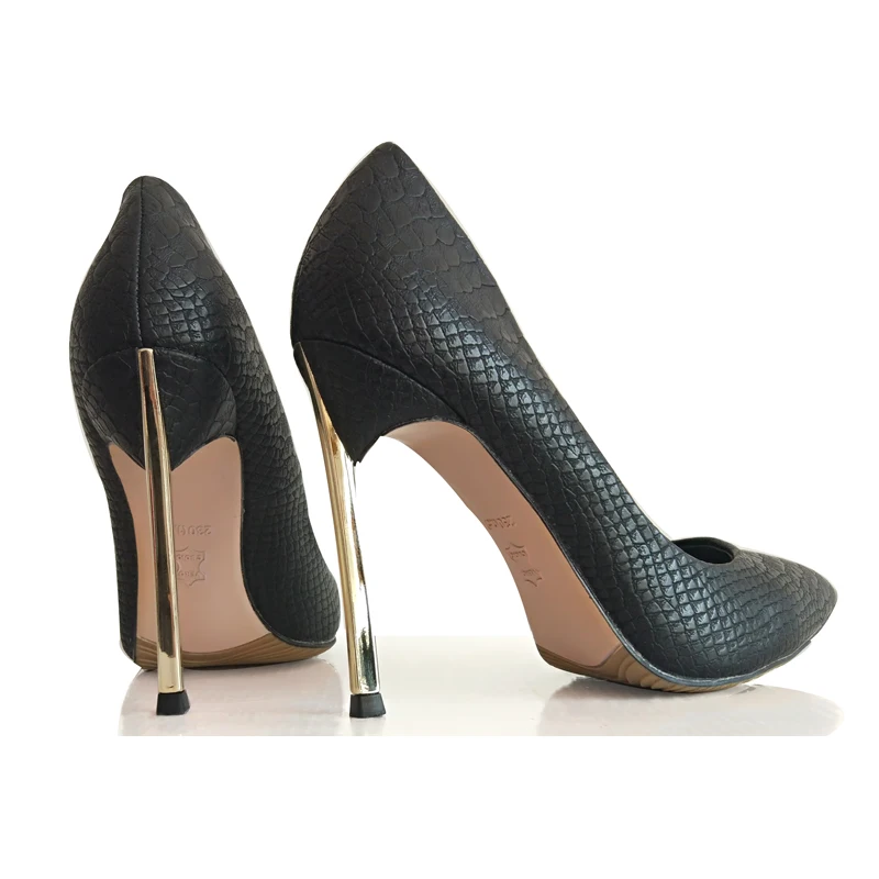 10cm Mince Pointu Bout Carollabelly black Imprimé 12cm 8cm 10cm 6cm Métal Talons white Femmes De Blanc Mariage Crocodile 12cm Noir En black Haute Couleur Qualité white Sexy Pompes Black white Chaussures r66wqORY