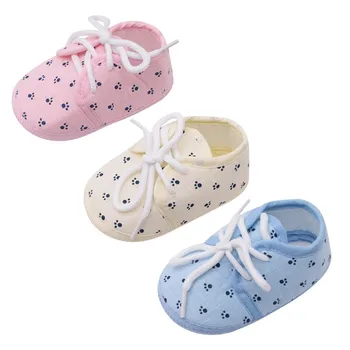 

WEIXINBUY Baby Girls Shoes Infant Prewalker Toddler Girls Kid Bowknot Soft Anti-Slip Crib Cotton First Walkers Shoes 0-18 Months