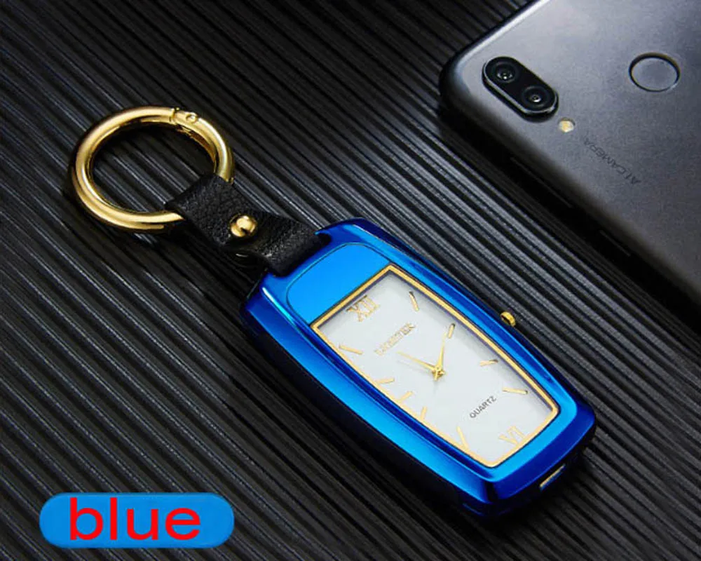 

Multifunctional watch USB cigarette lighter flashlight