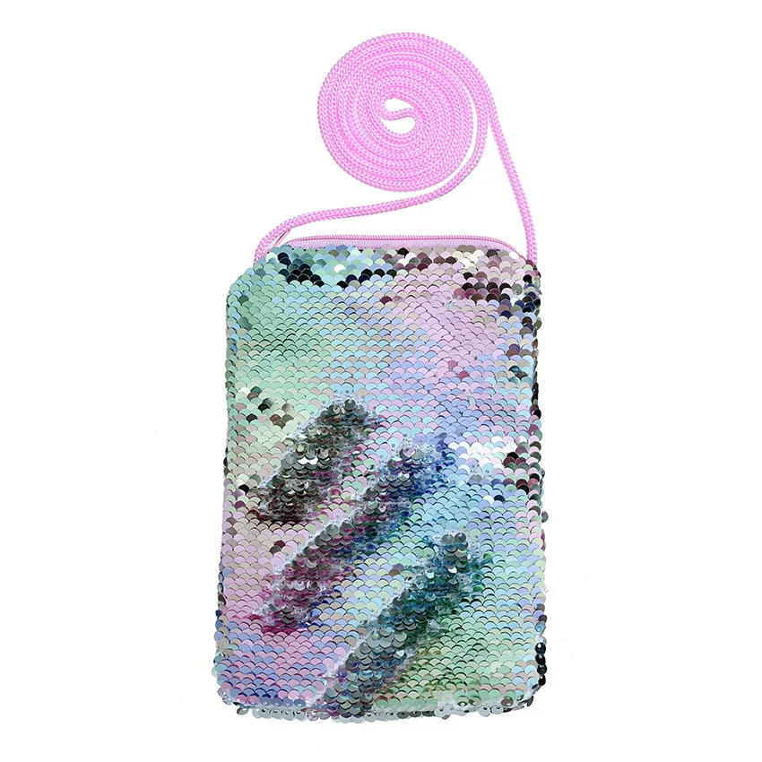 

Sequins Mini Coin Purse Handbag Women Kids Small Zero Wallet Bag Kawaii Little Girls Money Card Holder Change Purse 5PCS