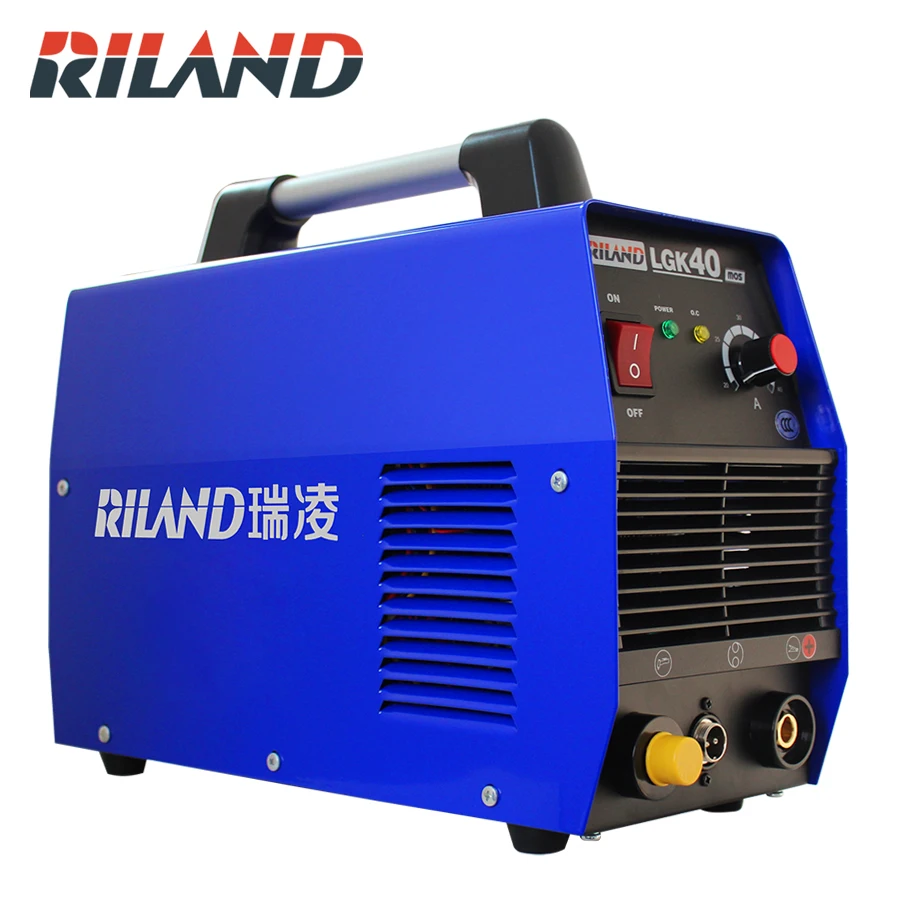 RILAND LGK 40 CUT 40 Plasma Cutting Machine 220V Voltage Plasma Cutter With PT31 Welding Cut Accessoriesr Carbon Steel Cutting RILAND LGK 40 CUT 40 Plasma Cutting Machine 220V Voltage Plasma Cutter With PT31 Welding Cut Accessoriesr Carbon Steel Cutting