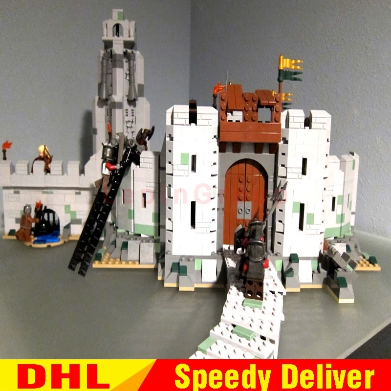 LP 16013 The Lord of the Rings Series The Battle Of Helm' Deep Building Blocks Bricks Set LPs Toys Gifts Clone 9474