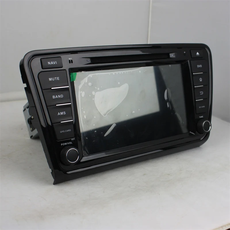 Flash Deal HD 1024*600 car gps radio fit for skoda octavia 2014-2016 with android 9.0 system octa core 4+64GB gps navigaiton audio wifi 3