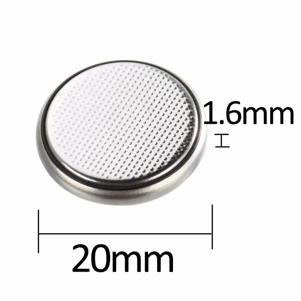 50pc CR2016 Lithium Button Cell Battery 2