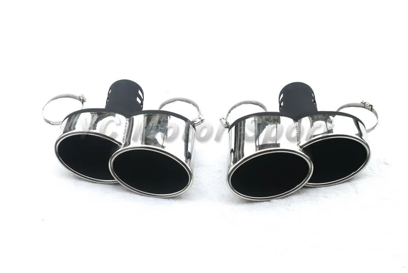 Car Accessories WA Style Steel Quad Exhaust Muffler Tips Fit For Universal Car-styling Car Accessories WA Style Steel Quad Exhaust Muffler Tips Fit For Universal Car-styling