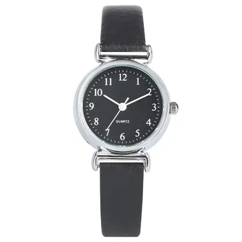 

2018 New Arrival Women Quartz Wristwatches Black/Green/Brown/Red Simple Elegant Sport Style with Leather Band Fashion Gift