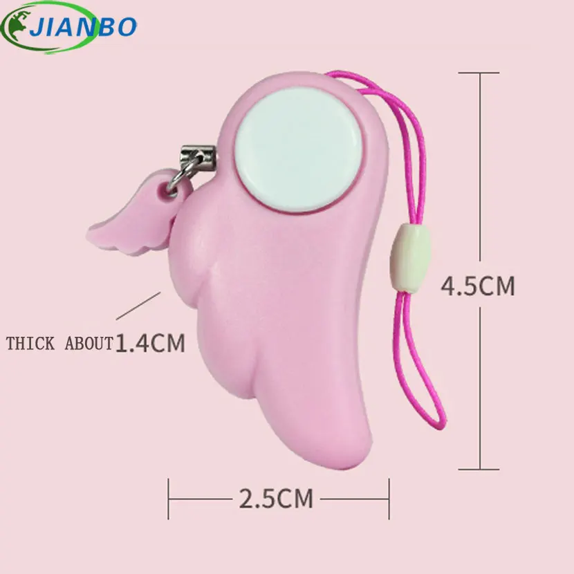 Self Defense Keychain Personal Alarm Protection Women Security Anti Rape Alarm 90dB Loud Self Defense Supplies Emergency Alarm