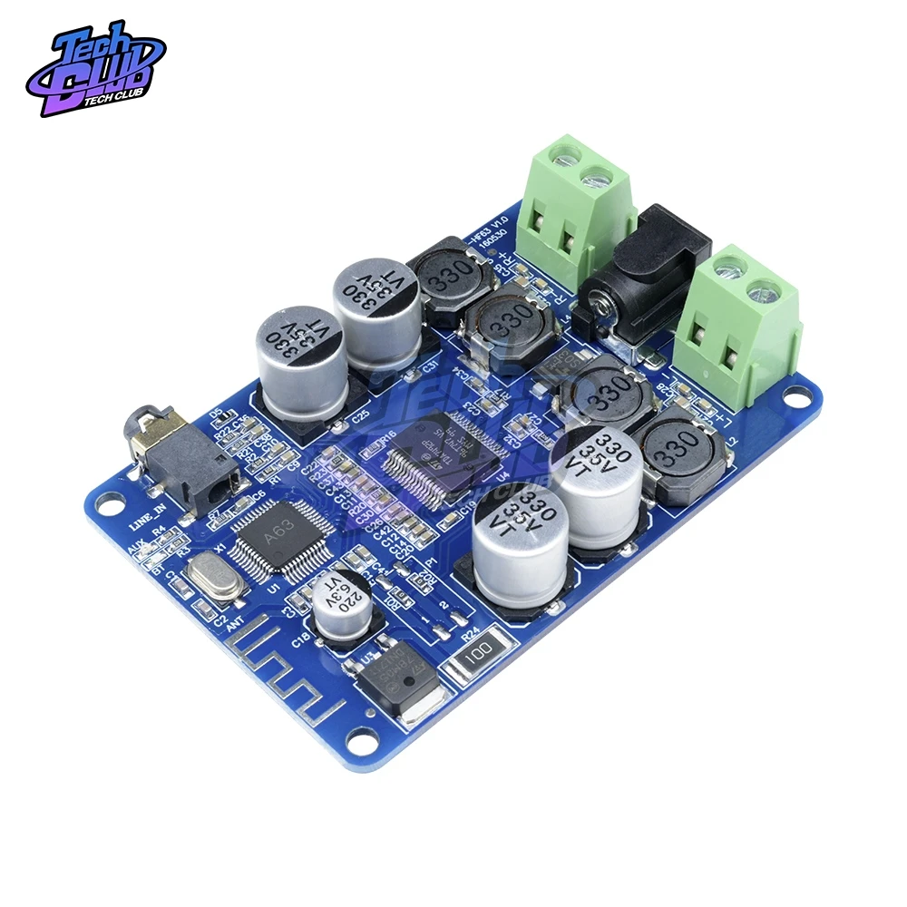 DV 10 25V TDA7492P Bluetooth приемник усилитель аудио Плата 25W * 2 мощности Динамики