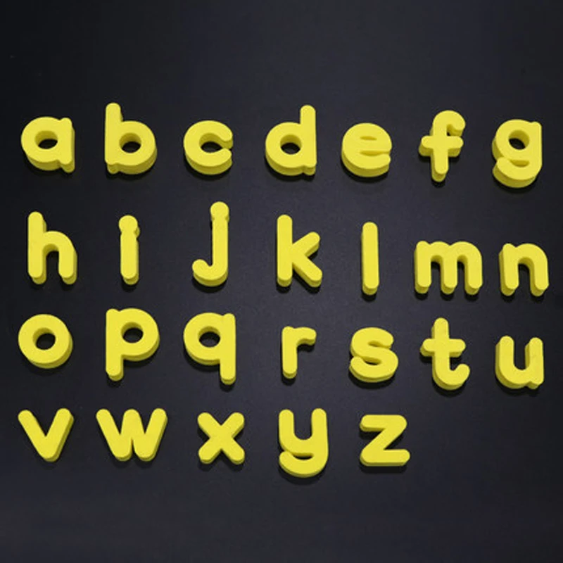 26 шт. мультяшный Алфавит Набор цифр детская обучающая игрушка EVA буквы магниты на холодильник алфавит наклейка для детей детские подарки