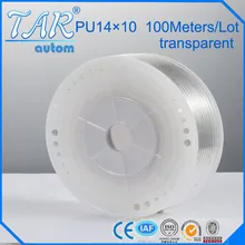 PU tube 14*10mm air pipe,Pneumatic parts pneumatic hose ID 10mm OD 14mm The transparent color PU tube 14*10mm air pipe,Pneumatic parts pneumatic hose ID 10mm OD 14mm The transparent color