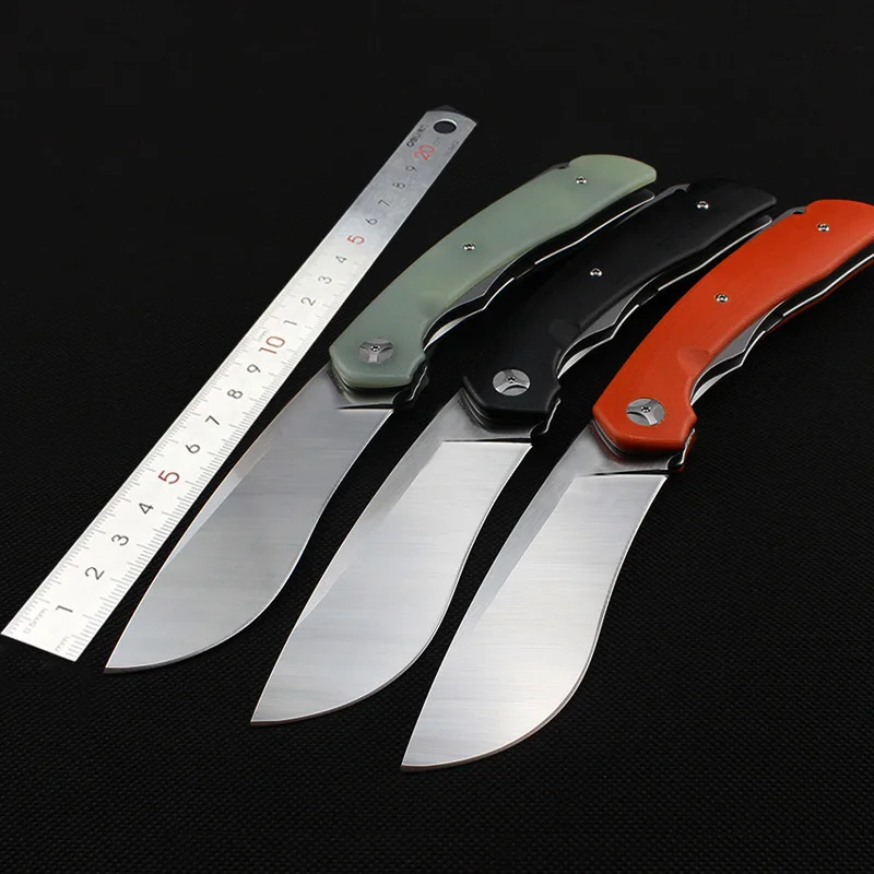 

HOT SALE C239 Folding Knife 9cr14mov Blade G10 Handle Outdoor Camping Hunting Survival Tactical EDC Pocket Knives Utility Tool