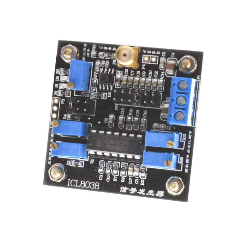 ICL8038 Низкочастотный генератор сигналов модуль синусоидальный квадратный треугольный волновой щит синусоидальный генератор частоты