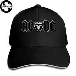 SAMCUSTOM Four Seasons универсальный Повседневное Кепки Лето Зонт Творческий acdc 3D печати, сэндвич Кепки