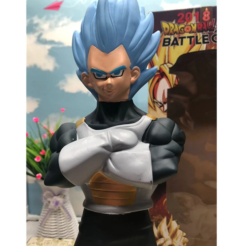 15 ''Драконий жемчуг Z Super Saiyan Vegeta с светодиодный светильник и звук Виниловая