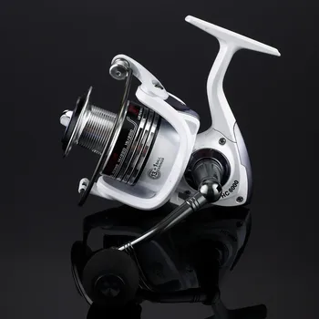 

Full Metal Fishing Reel 13 + 1BB 5.2:1 Spinning Fishing Reel with Exchangeable Handle Automatic folding for Casting Line