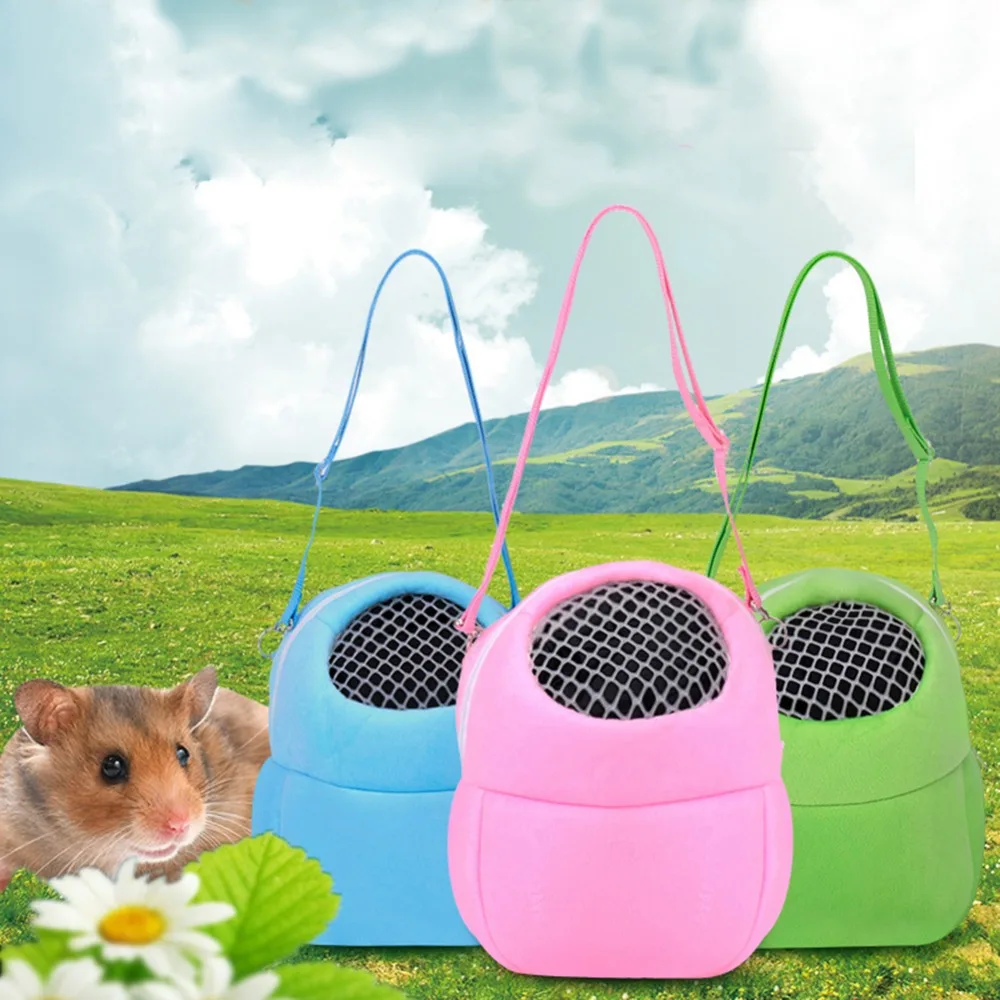 Portable Small Animals Carrier Warm Sleeping Travel Hanging Bag For