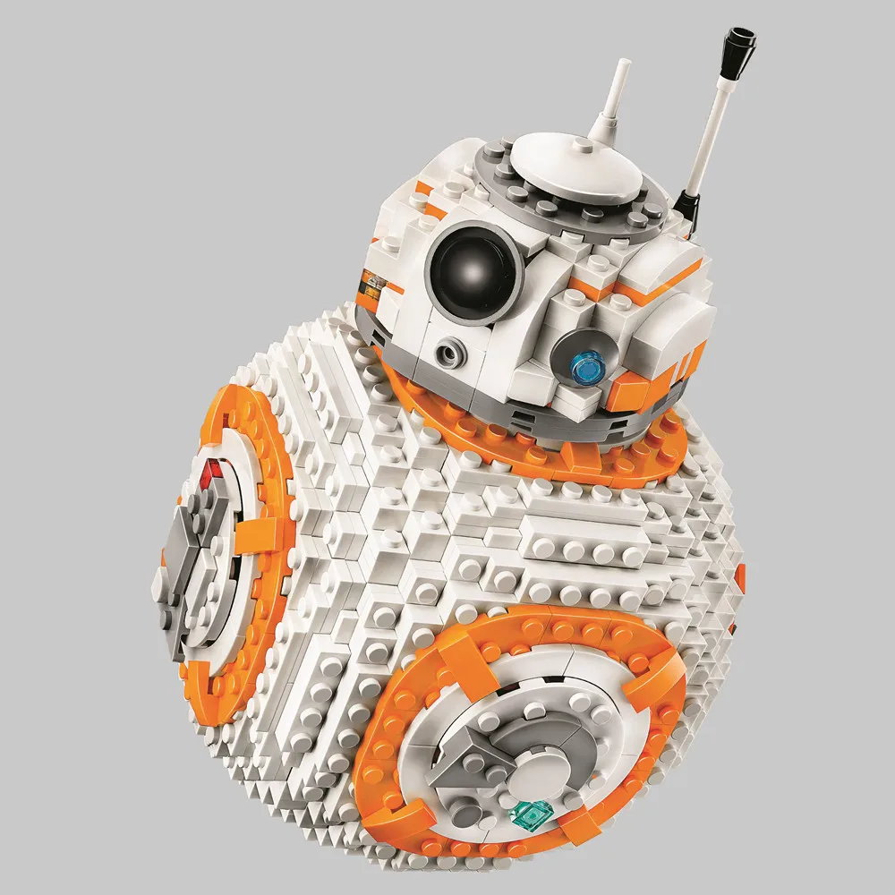 Звездные войны, BB-8, набор строительных блоков, Наборы кубиков, Классическая модель фильма, детские игрушки для детей, подарок