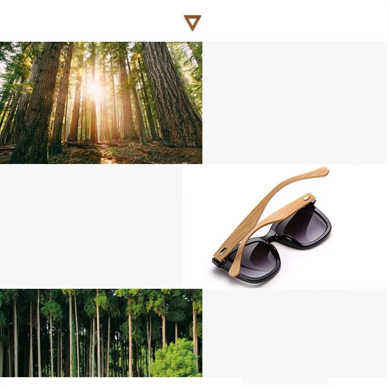 VEGA Высокое качество Популярные Уникальные солнцезащитные очки Bamboo, самые популярные смешные деревянные солнцезащитные очки унисекс защитные очки UV400 8061