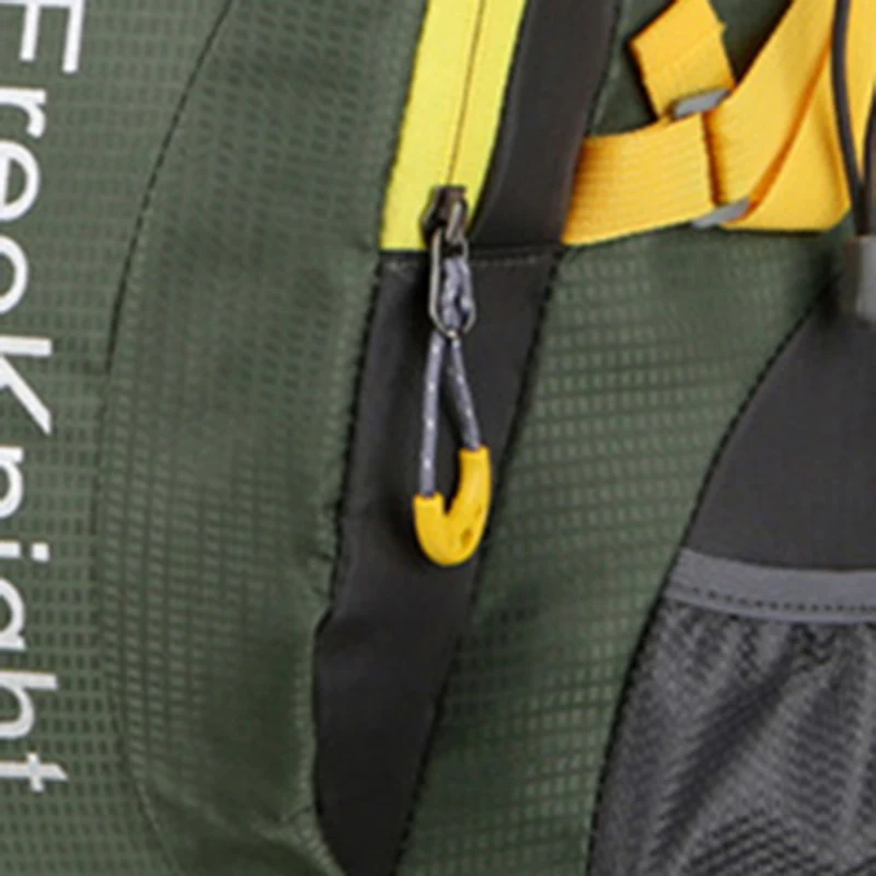 40L Outdoor Lightweight Camping Hiking Bag Green Travel Climbing Backpack Side Mesh Pockets