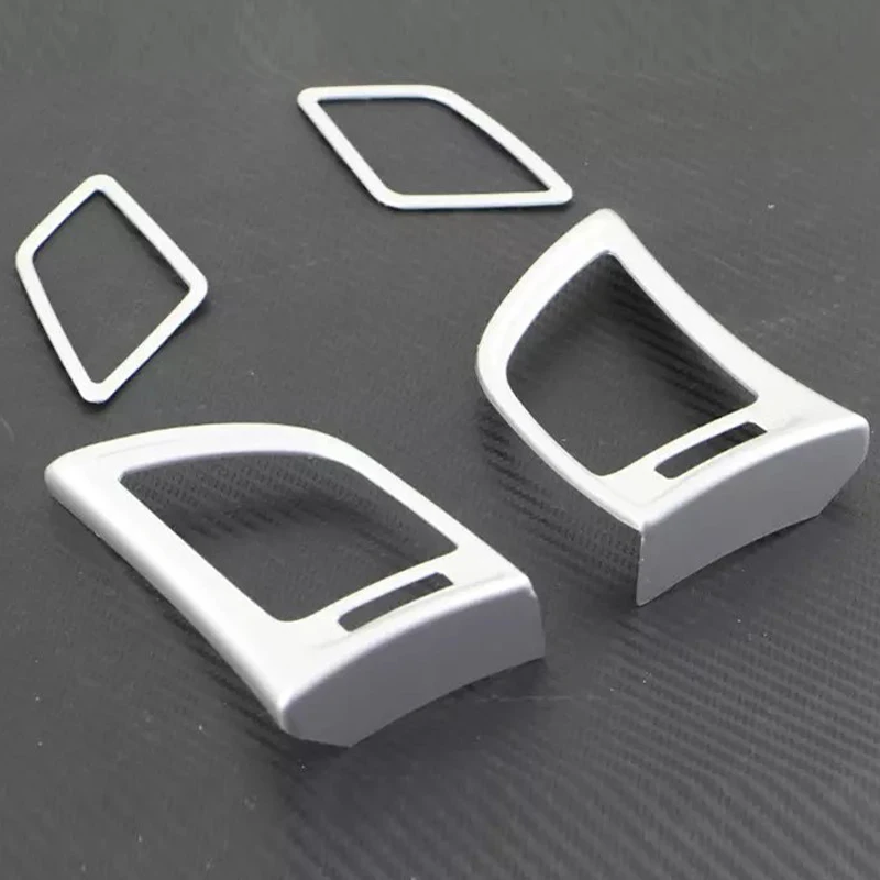 

car-styling Sylphy 2016 car ABS Chrome air vent frame cover inner decoration accessories car-covers
