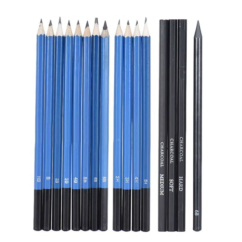 33 точилка профессиональный рисунок карандаш для эскизов комплект эскиз графит угольные карандаши палочки резинки писчая, для рисования