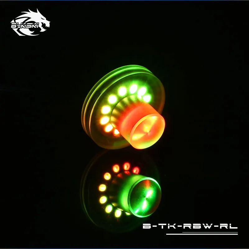 Bykski симфония RGB кольцо RBW светодиодный ная лампа для резервуара цилиндрический