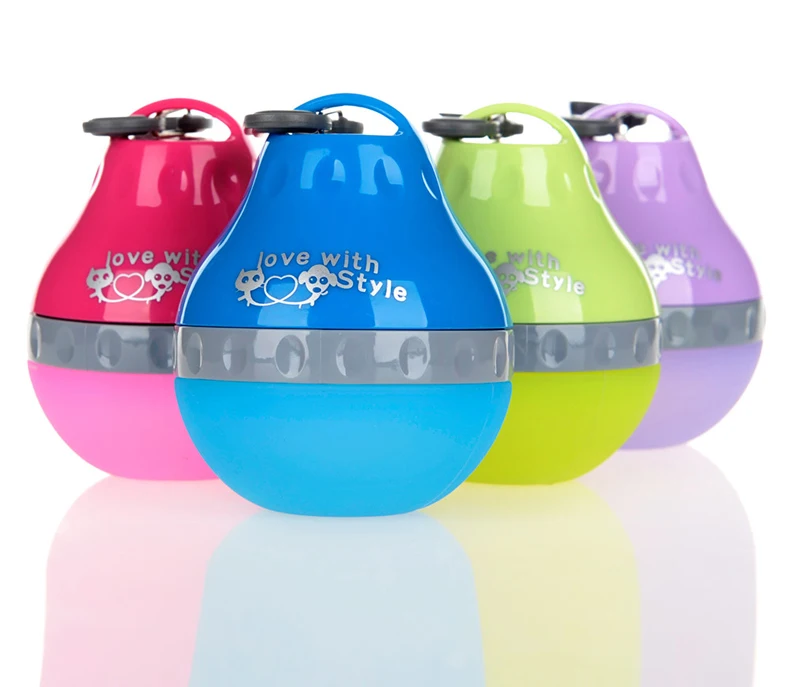 

Branded Portable 200ml 500ml Drinking Outdoor Silicone Teddy Cat Kettle Drinking Dog Feeders dispenser