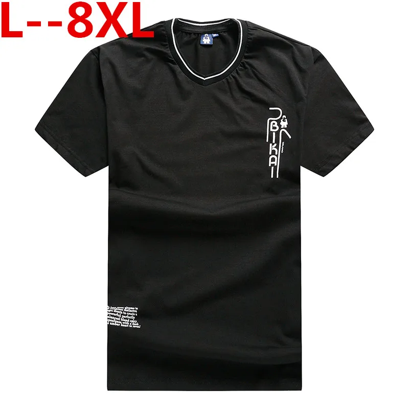 10XL 8XL 6X для мужчин летние футболки с принтом плюс размеры Футболка мужская, с коротким рукавом Хлопок Мужчин's мужские футболки бренд Camiseta