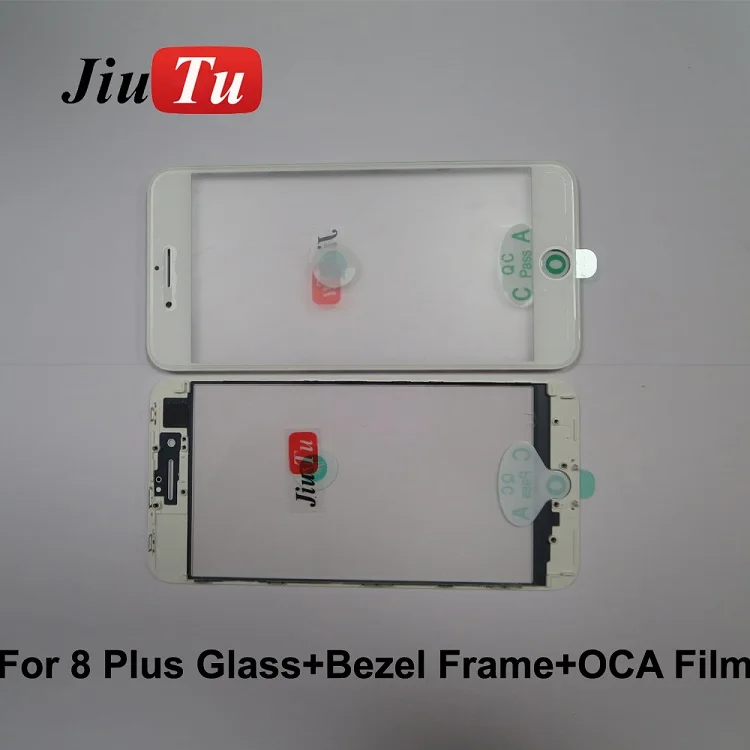 OEM Original Cold Press 3 in 1 Glass with Frame+OCA Parts For iPhone 8P 8G 7P 7G 6SP 6S 6P 6G 5S 5C 5 LCD Screen Refurbish  (9)