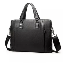 Новая мода Натуральная кожа Мужская сумка Сумка через плечо известного бренда сумки-мессенджеры простая сумка для ноутбука Портфель мужской