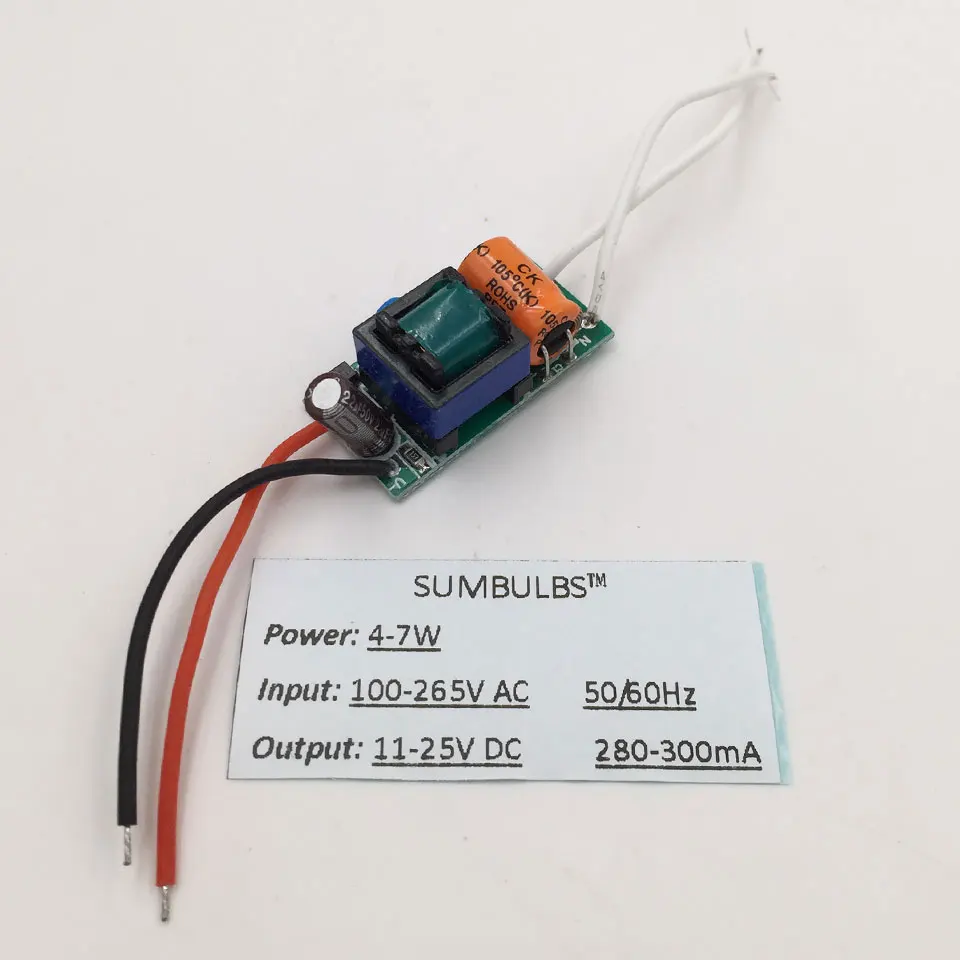 300mA constant led driver 5w 10w 20w 25w 15wpower supply (10)