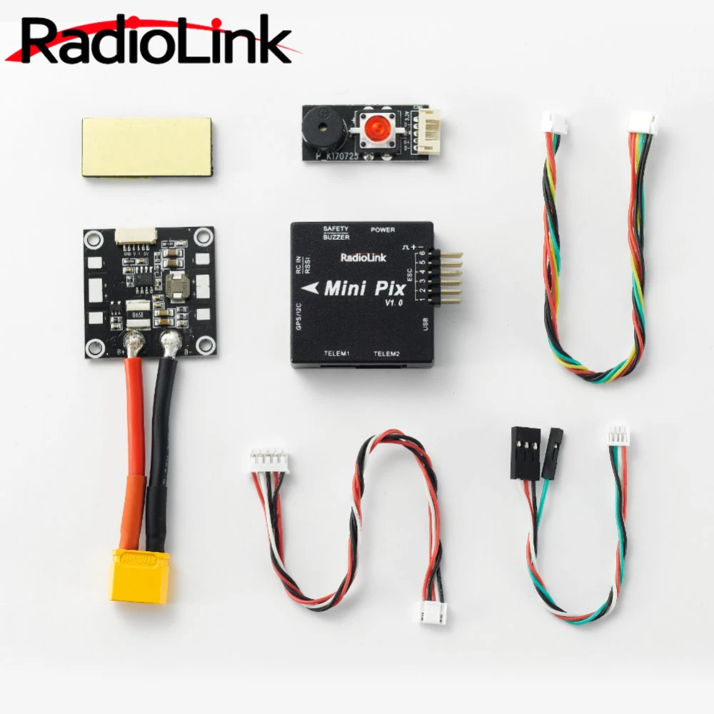 

Radiolink Mini PIX and Mini M8N GPS Flight Control Vibration Damping by Software Atitude Hold for RC Racer Drone Quadcopter