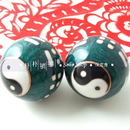 Китайский шарики baoding перегородчатый тайчи дизайн 50 мм 40 разные цвета. Мяч для